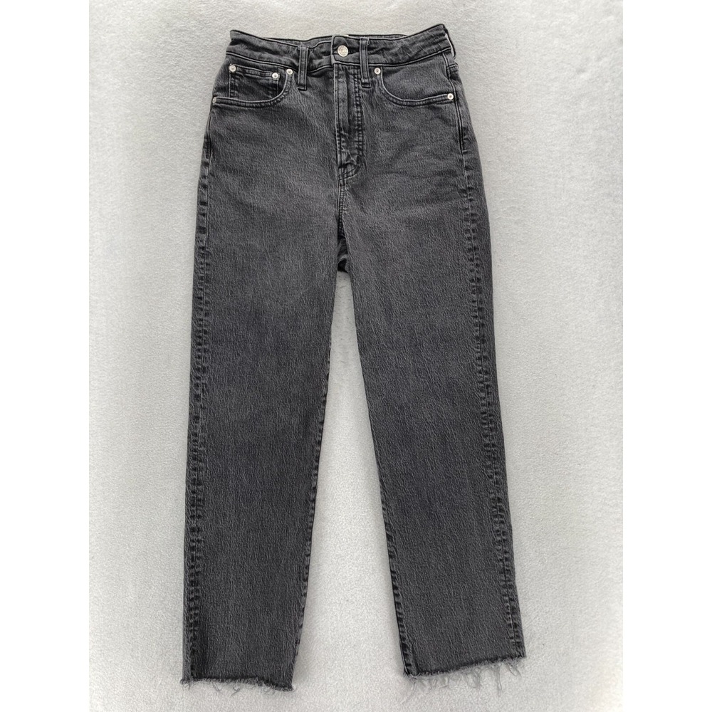 Madewell Women's Straight Leg Jeans - Black